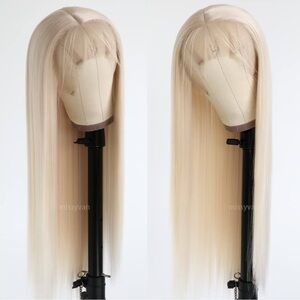 NEW 22in pre plucked lacefront 613 wig
